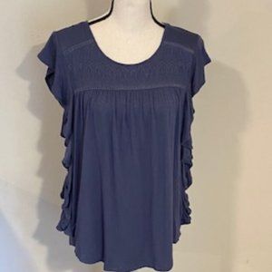 RXB ruffle detail top, MED